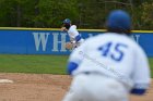 Baseball vs CGA  Wheaton College Baseball vs Coast Guard Academy during game one of the NEWMAC semi-finals playoffs. - (Photo by Keith Nordstrom) : Wheaton, baseball, NEWMAC